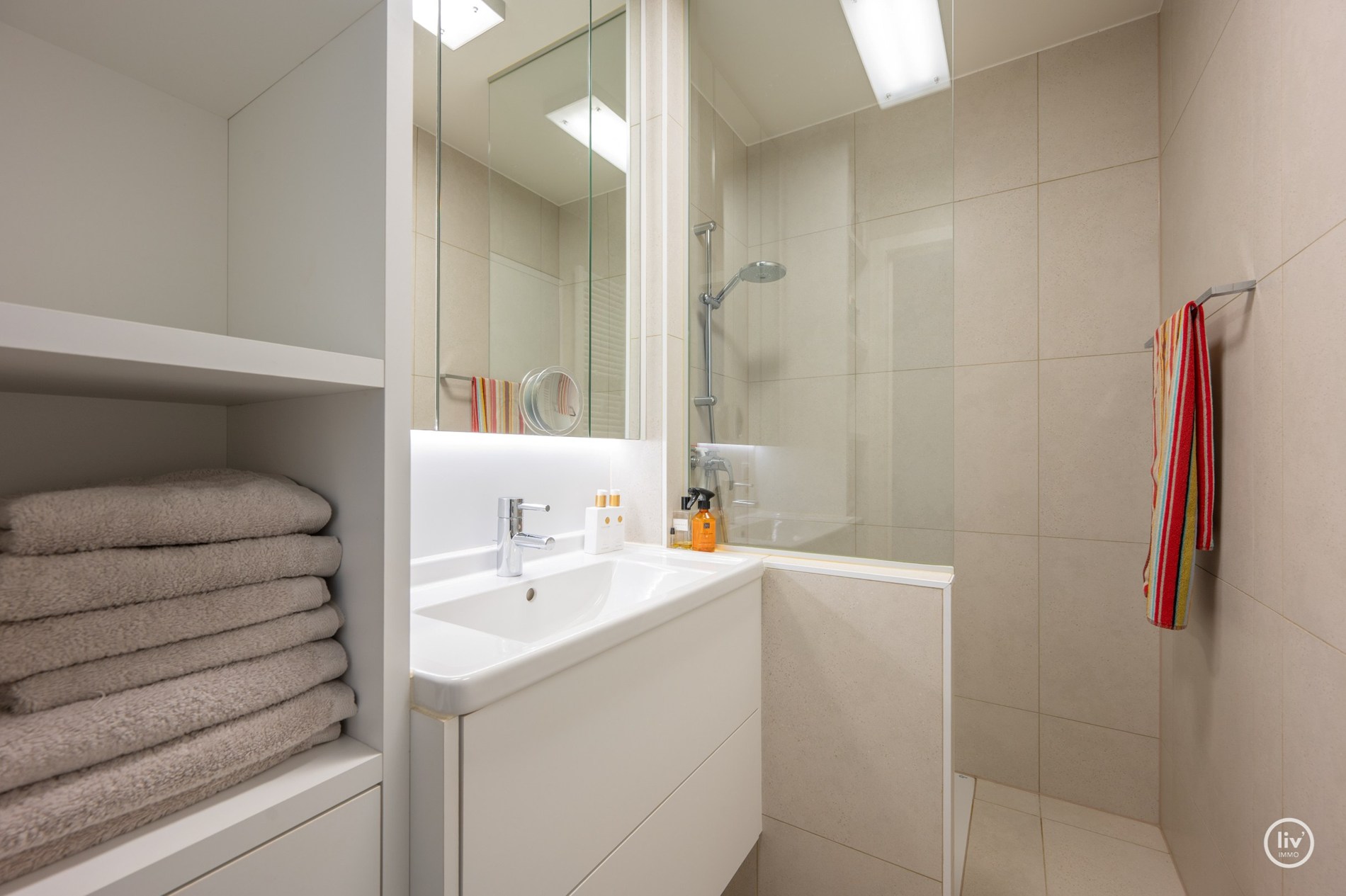 Zeer aangenaam en tevens recent appartement in centrum Knokke. 