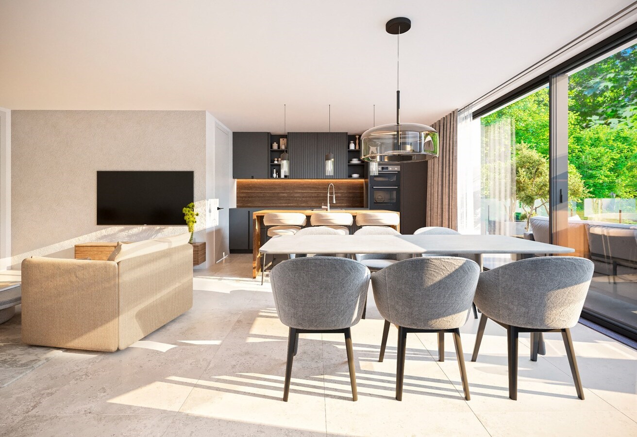 KNAP ARCHITECTURAAL WOONPROJECT IN HET CENTRUM VAN KERMT 