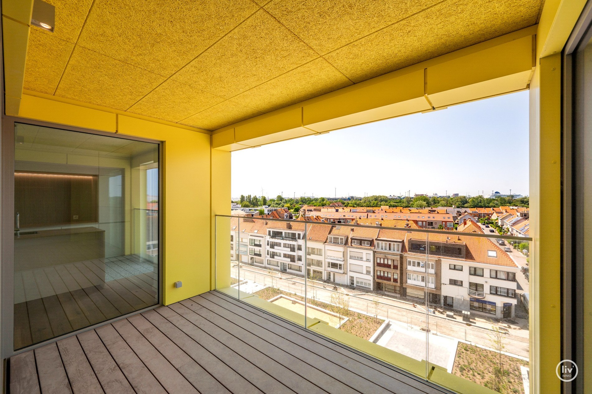 Portes ouvertes Dimanche 26/07 (09h à 16h): Appartement neuf entièrement prêt à emménager avec une largeur de façade de 10m. 