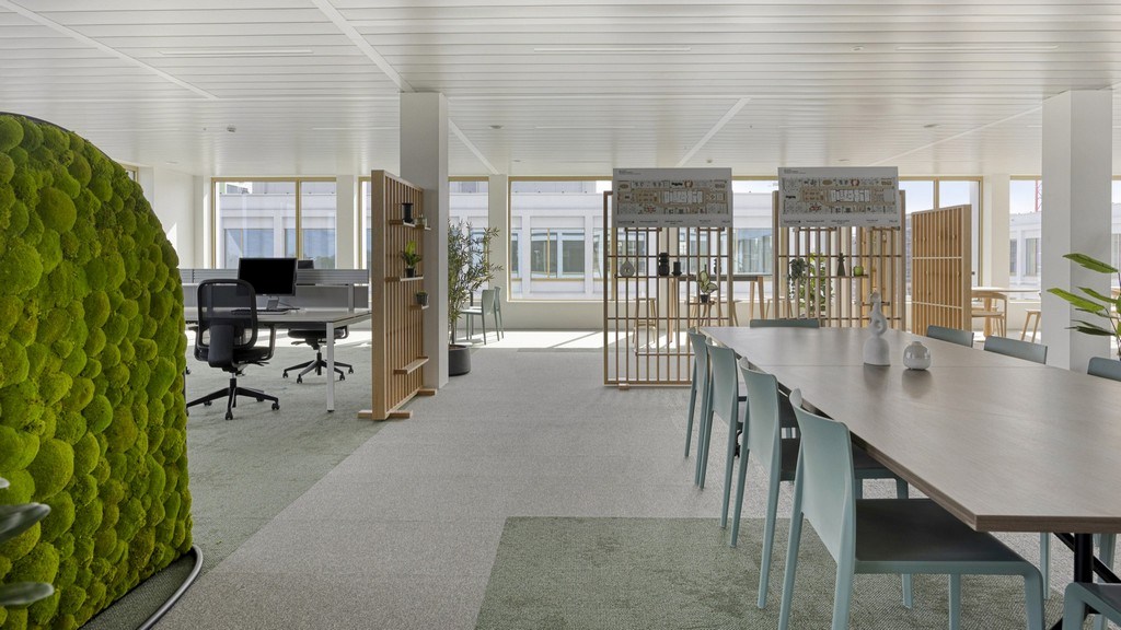 Nieuwbouw future proof kantoren te huur aan The Loop in Gent