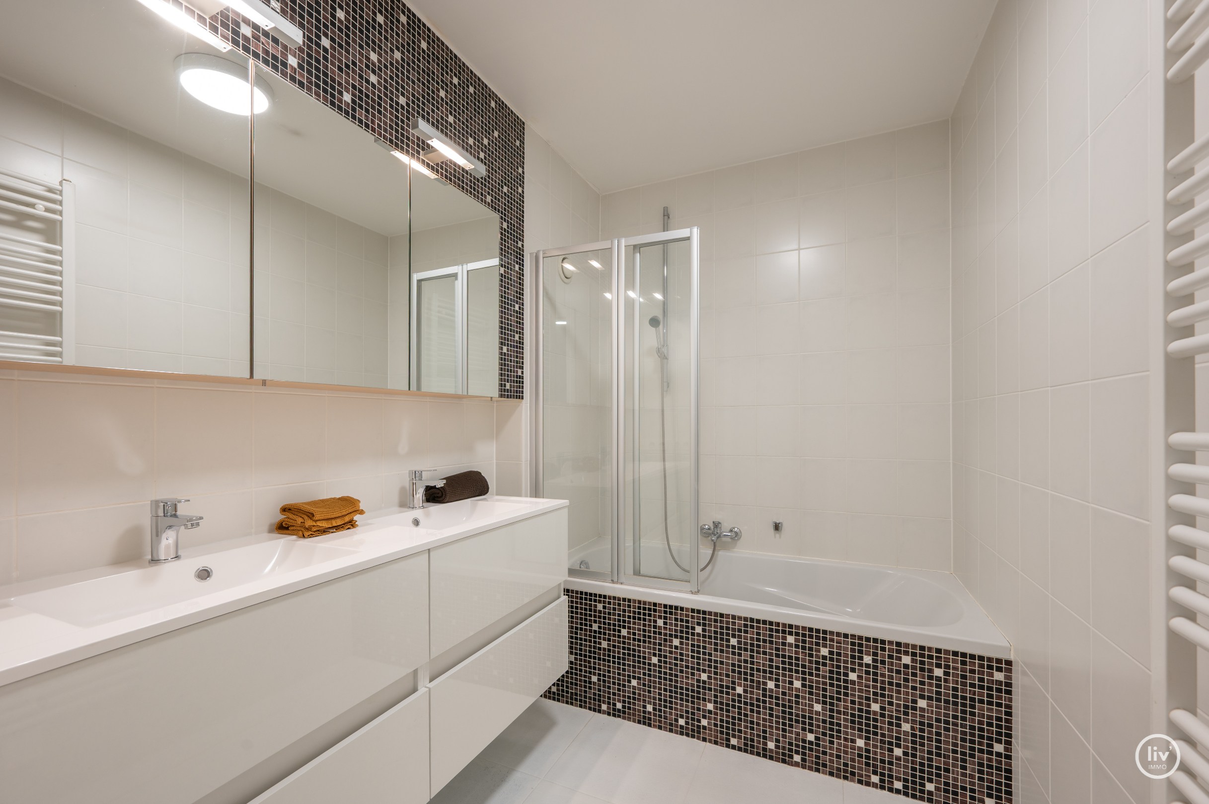 Centraal gelegen 2-kamer appartement met zuidgericht terras op de Lippenslaan. 