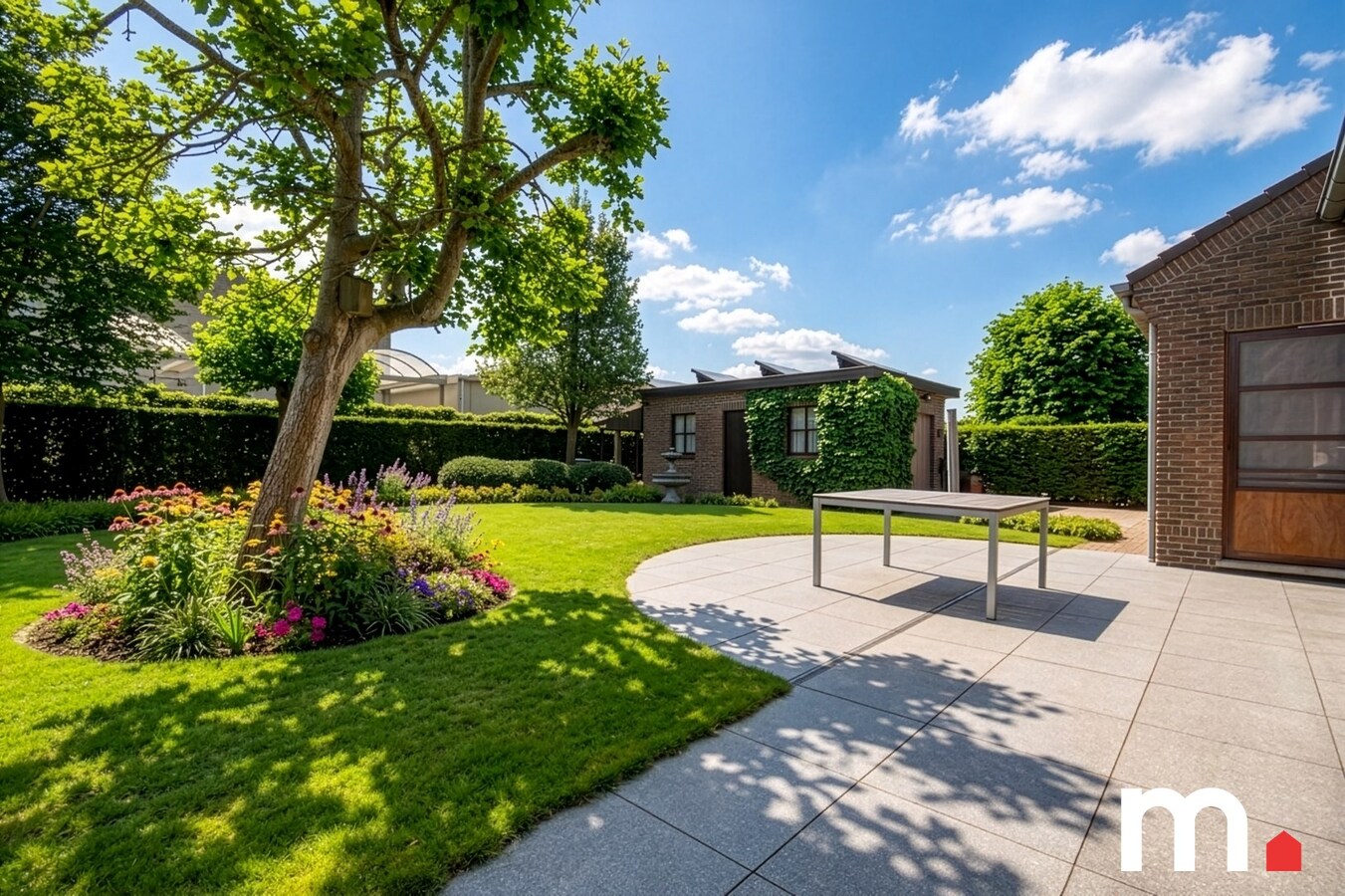 Alleenstaande villa met 6 slaapkamers en zonnige tuin op TOPligging ! 