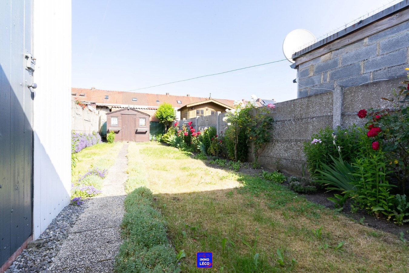 Maison saine avec jardin et garage, idéale 1er achat/investissement ! 