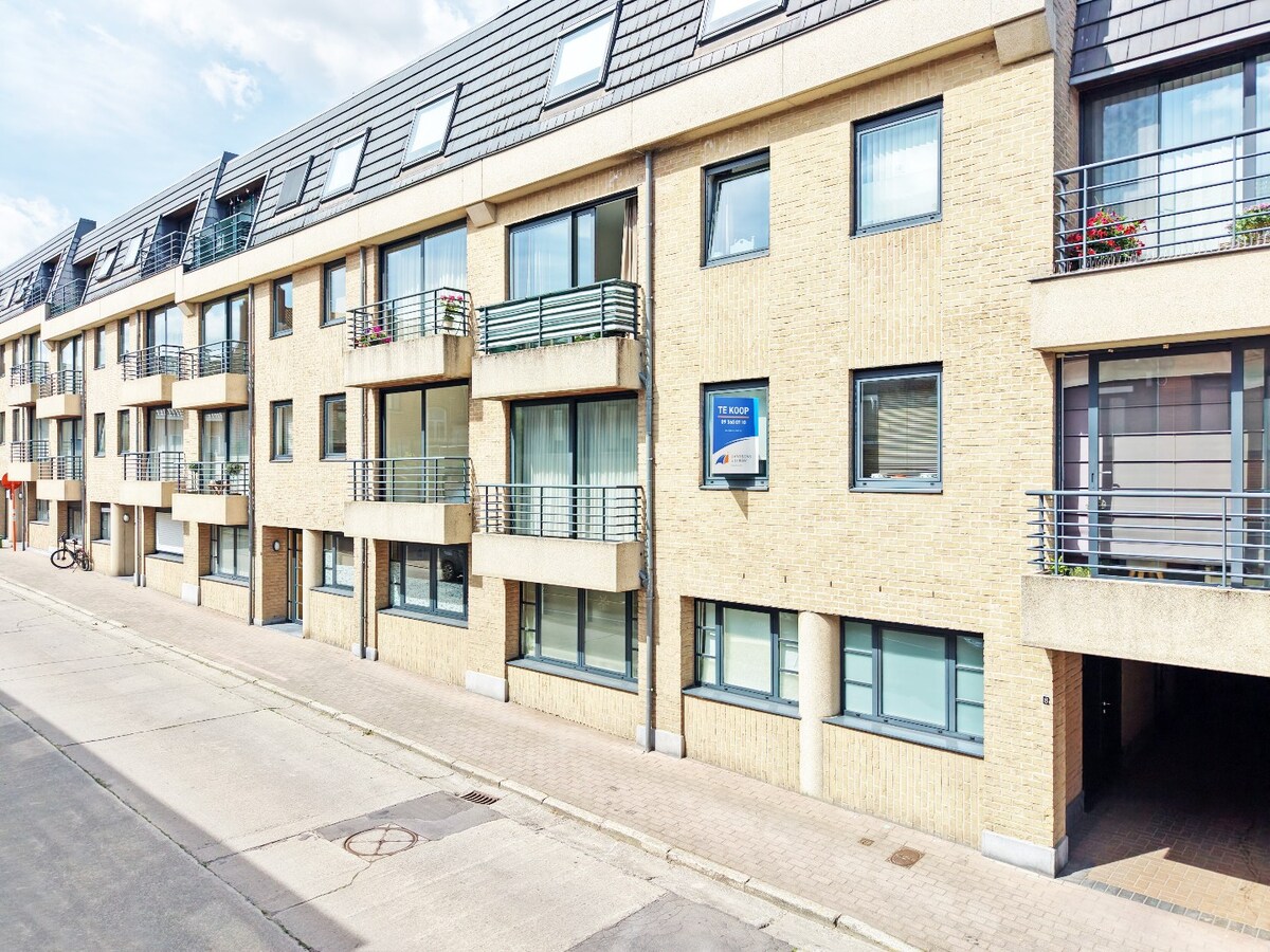 Energiezuinig tweekamerappartement met garage centrum Zottegem 