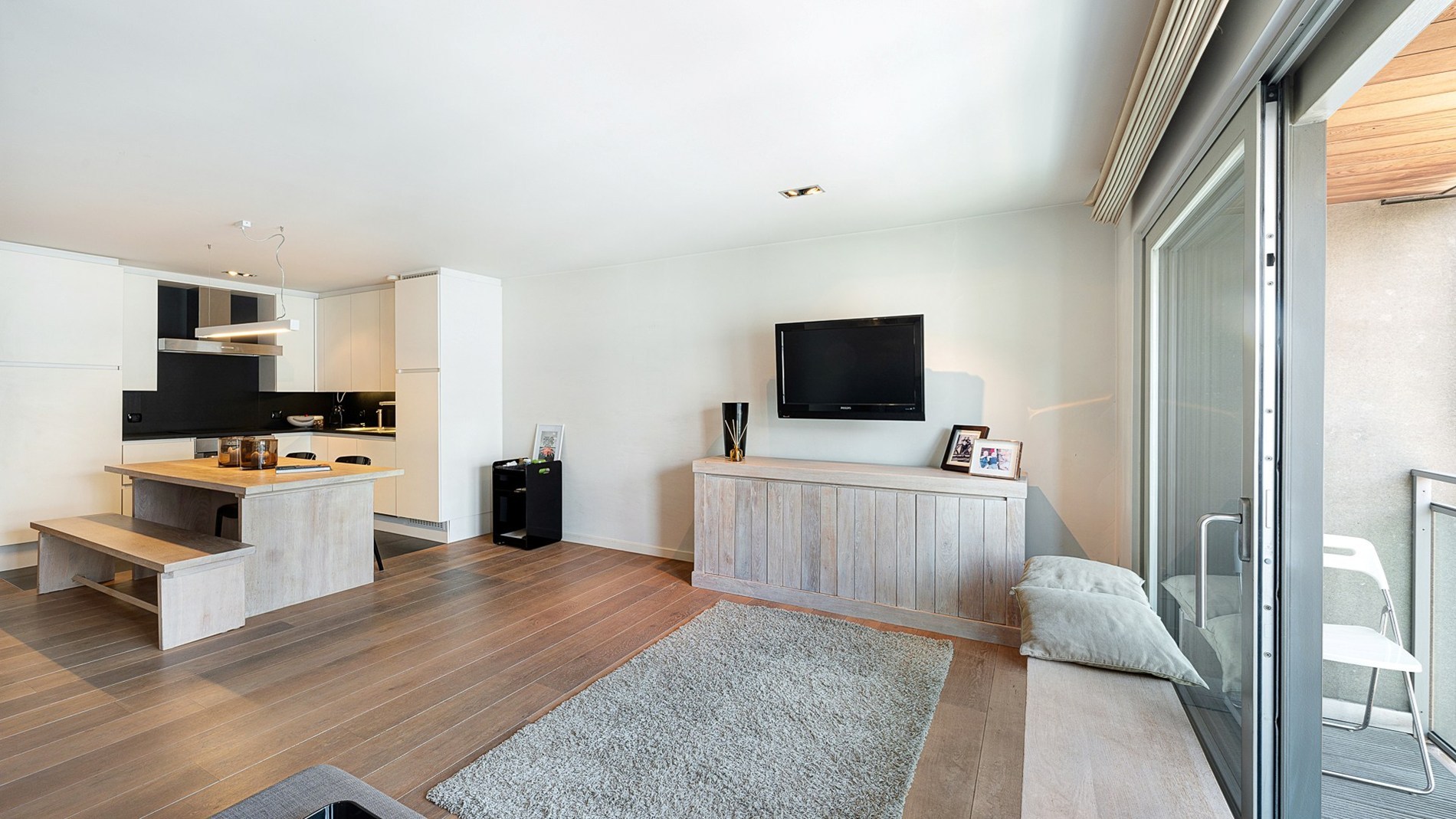 Recent 2-slaapkamer appartement centraal gelegen vlakbij zee in Knokke 
