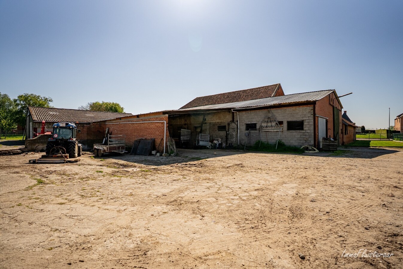 Karaktervolle vierkantshoeve op 1ha te Geetbets (optioneel aan te kopen ca. 7ha aanpalende landbouwgronden) 