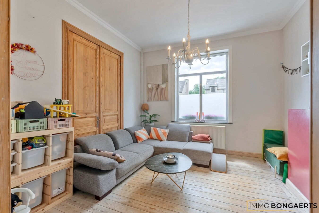 Karaktervolle woning met 4 slaapkamers, tuin en garage. 