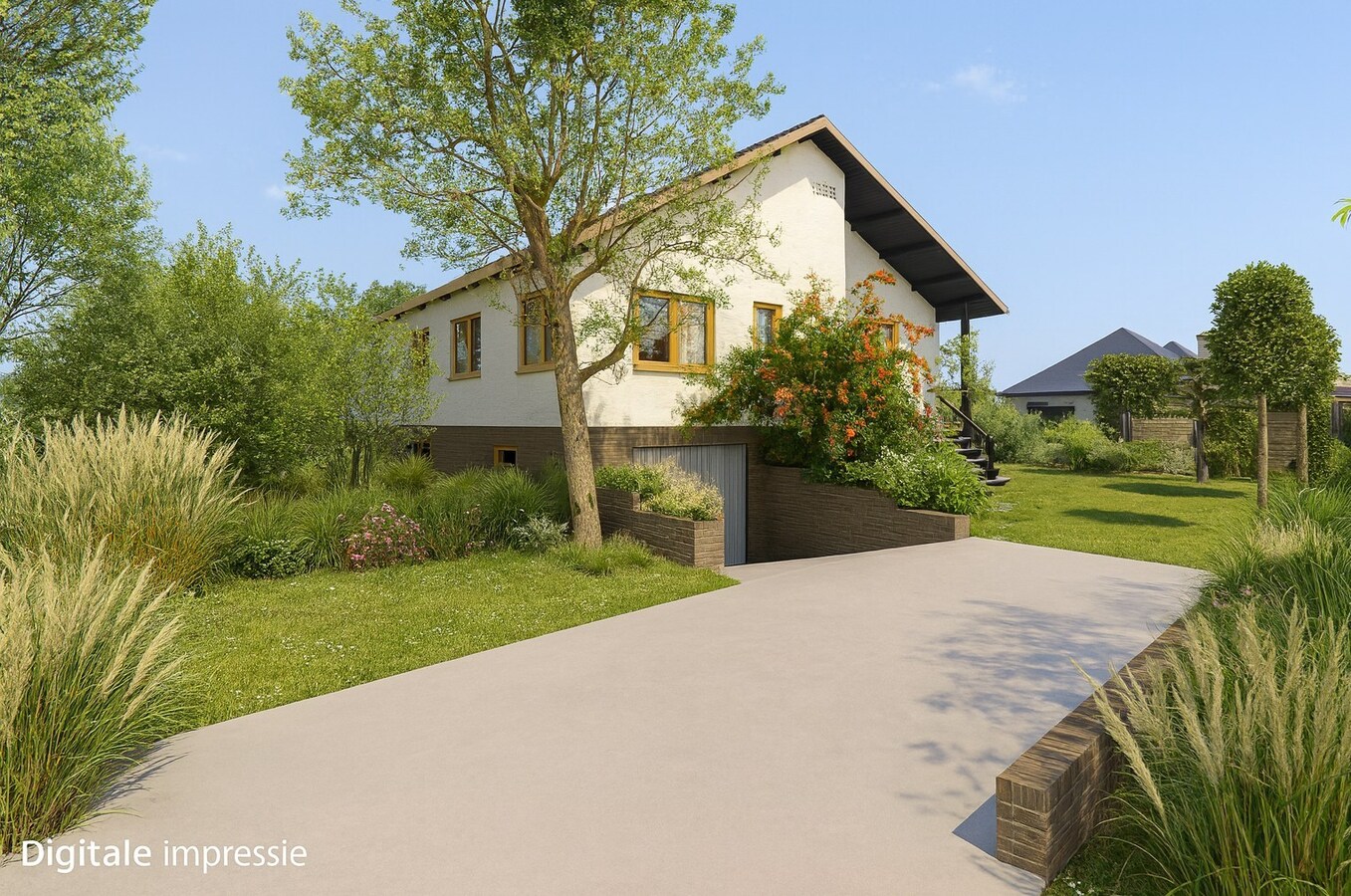 Te renoveren karakteristieke bungalow, 3 Slpk, ruime kelder met garage, op toplocatie 