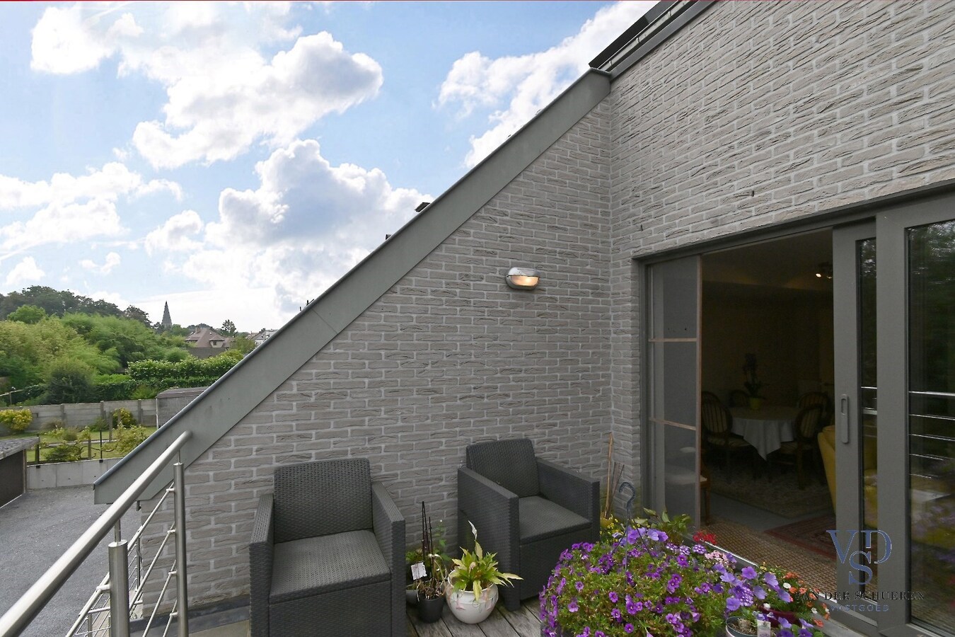 Aangenaam appartement in centrum Asper. 