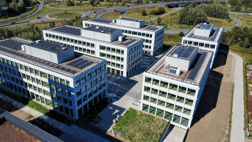 Nieuwbouw future proof kantoren te huur aan The Loop in Gent