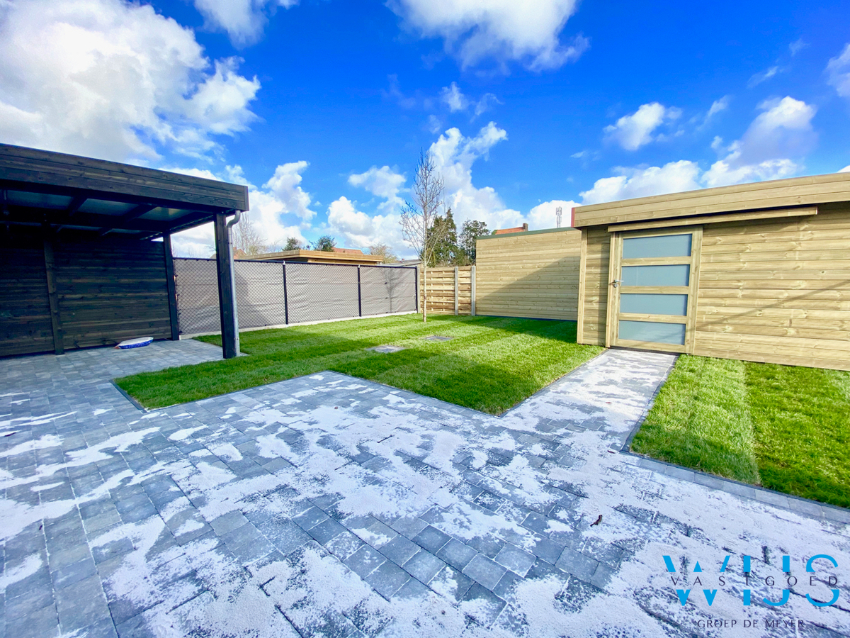 Nieuwbouwwoning met 3 slaapkamers en tuin te Maldegem ! 