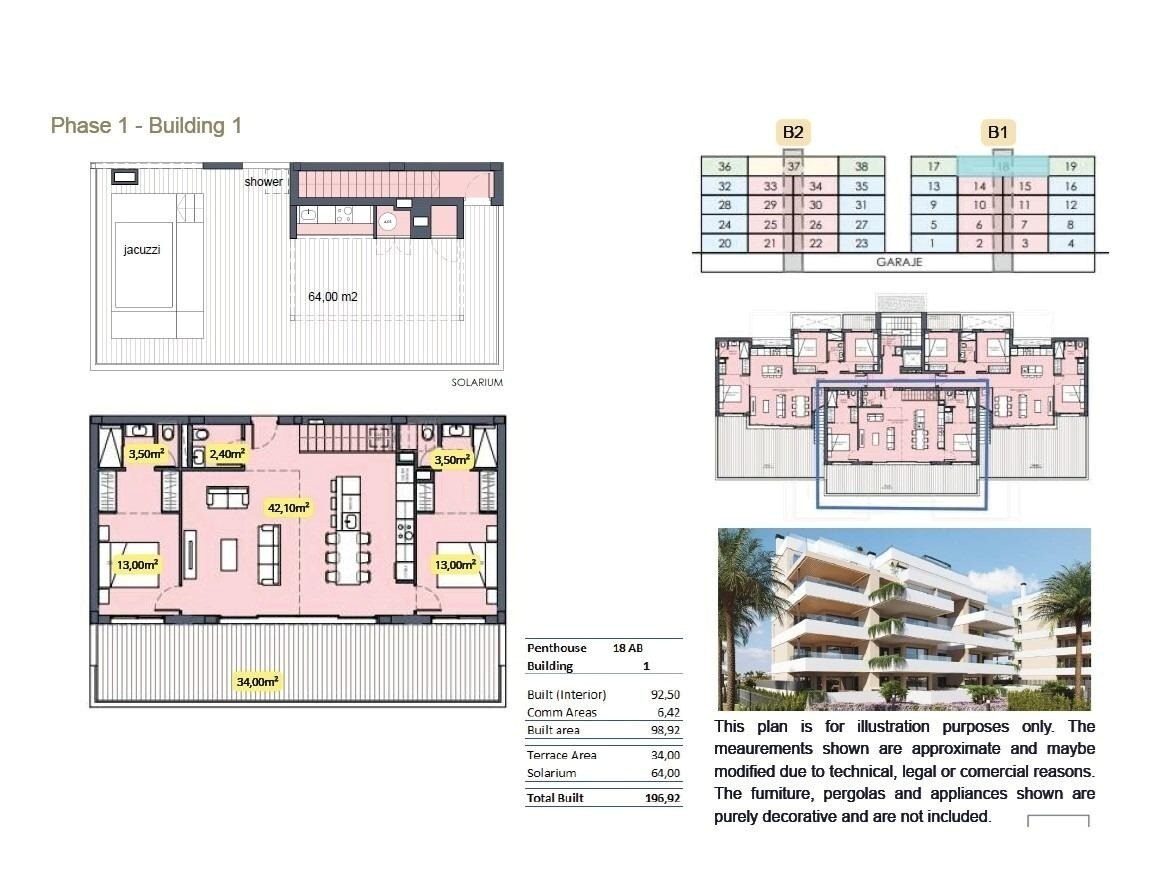 Appartement te koop in Torre Pacheco