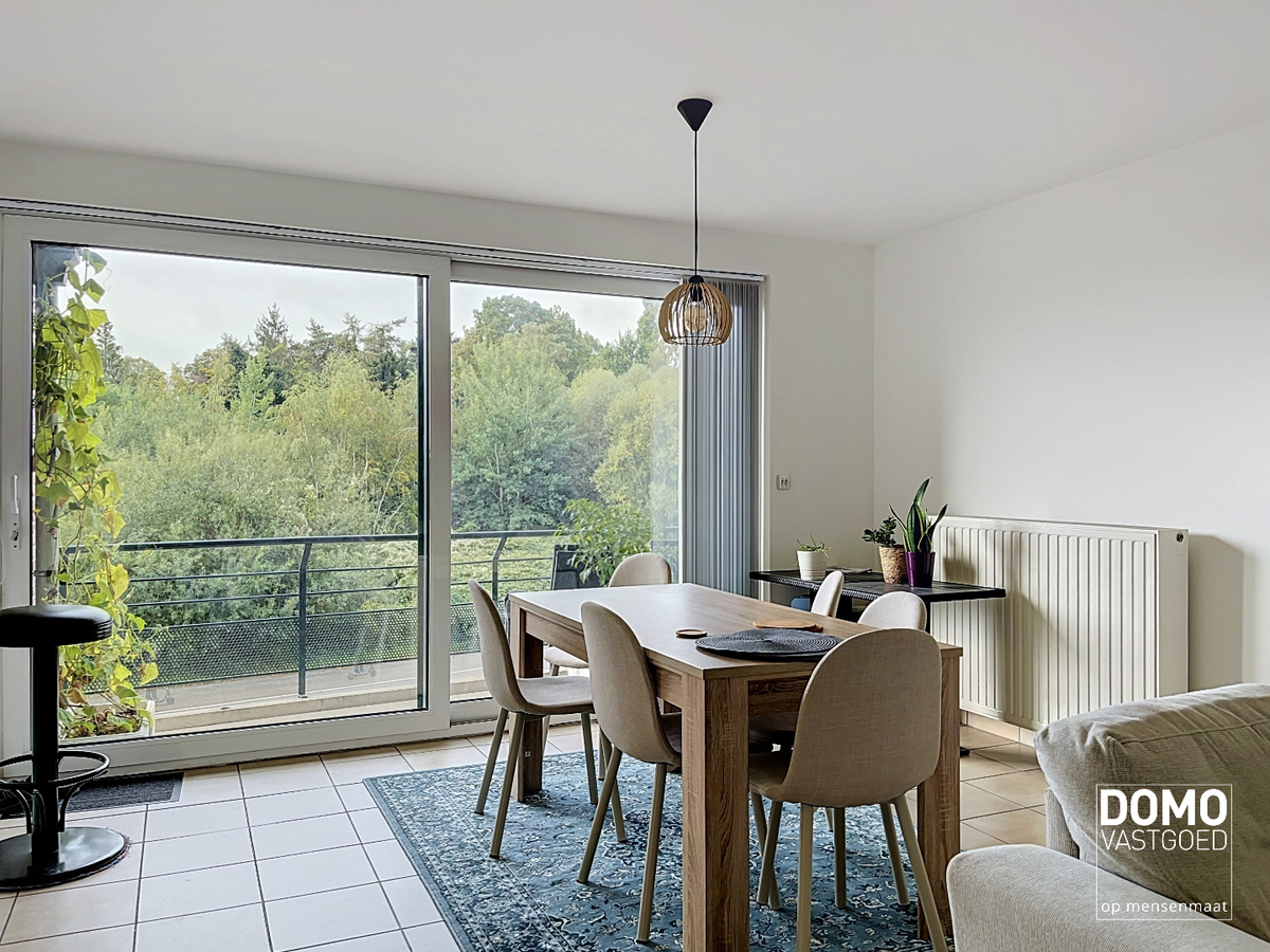 Energiezuinig appartement met 2 slaapkamers en ondergrondse autostandplaats te Hasselt 