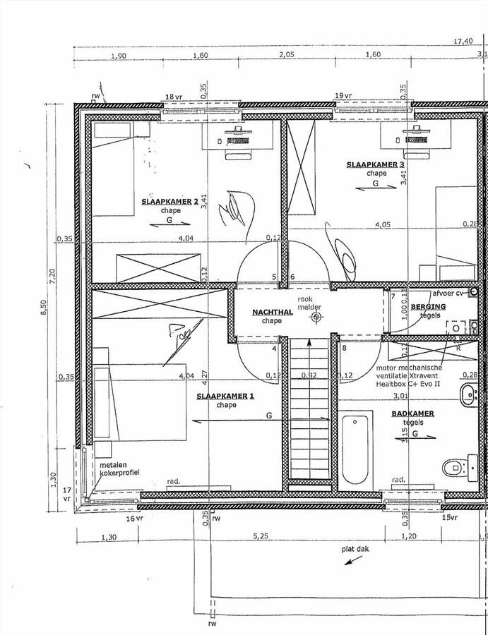 Rustig gelegen, energiezuinige woning met drie ruime slaapkamers 