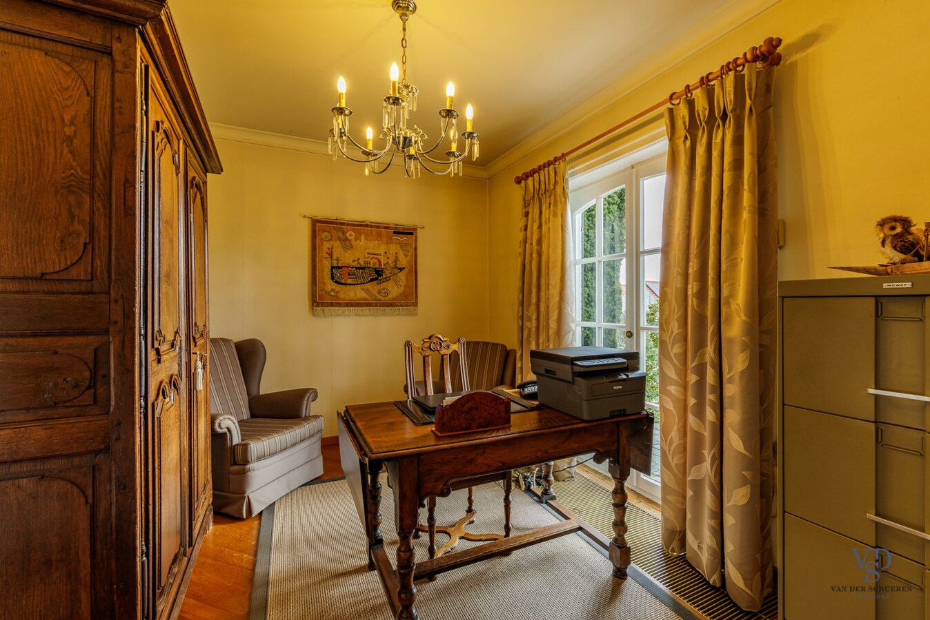 Karaktervolle villa, in Franse stijl. 