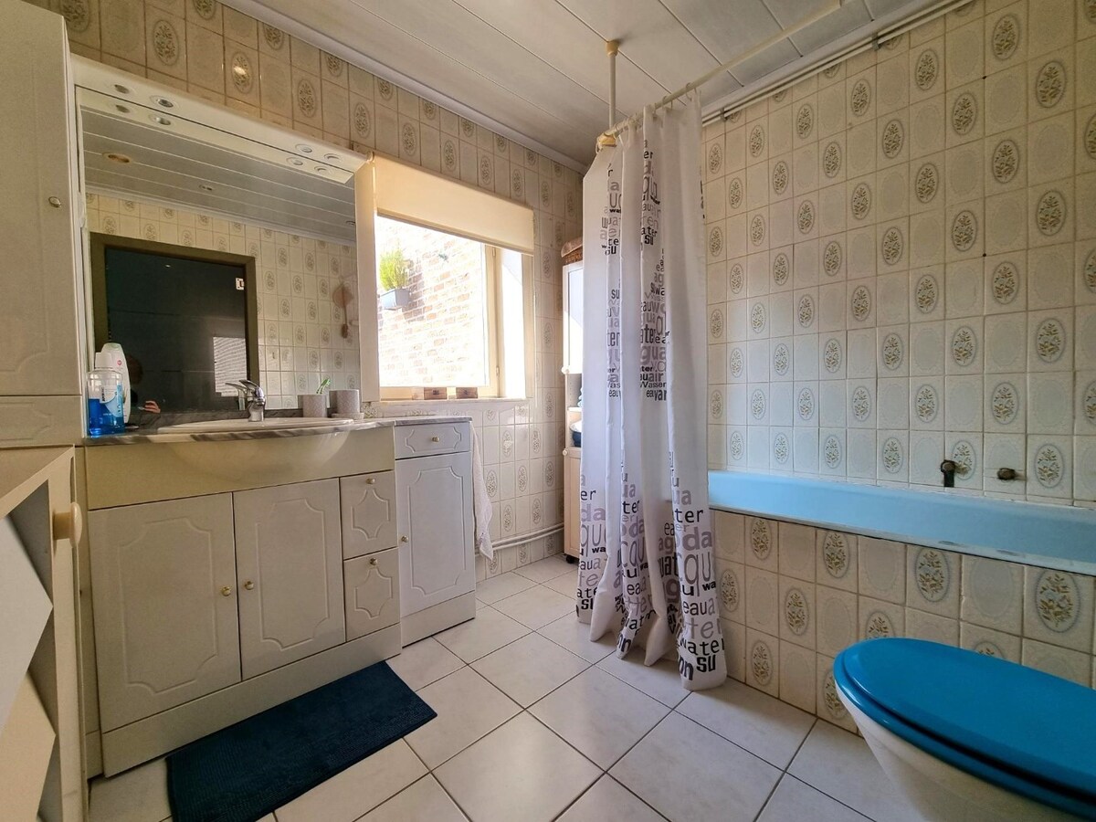 Toffe, ruime en lichtrijke gezinswoning met knappe zuidgerichte tuin - Heist 