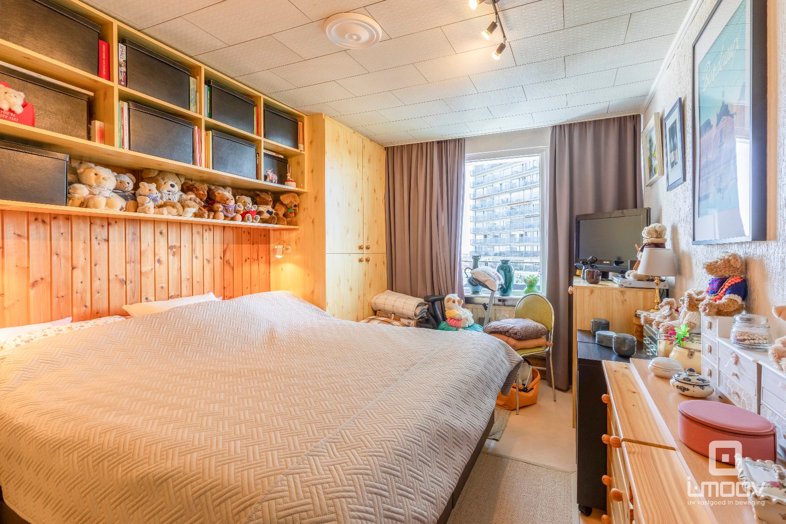 Ruim appartement met 3 slaapkamers en panoramisch zicht over Gent 