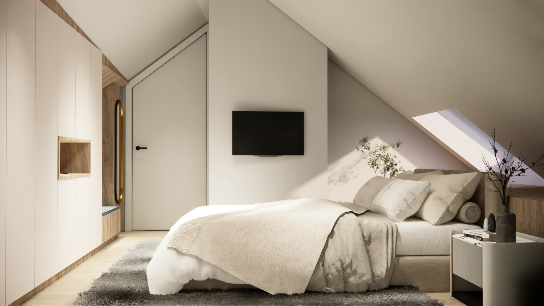 Appartement 4 – Duplex op de bovenste verdiepingen 