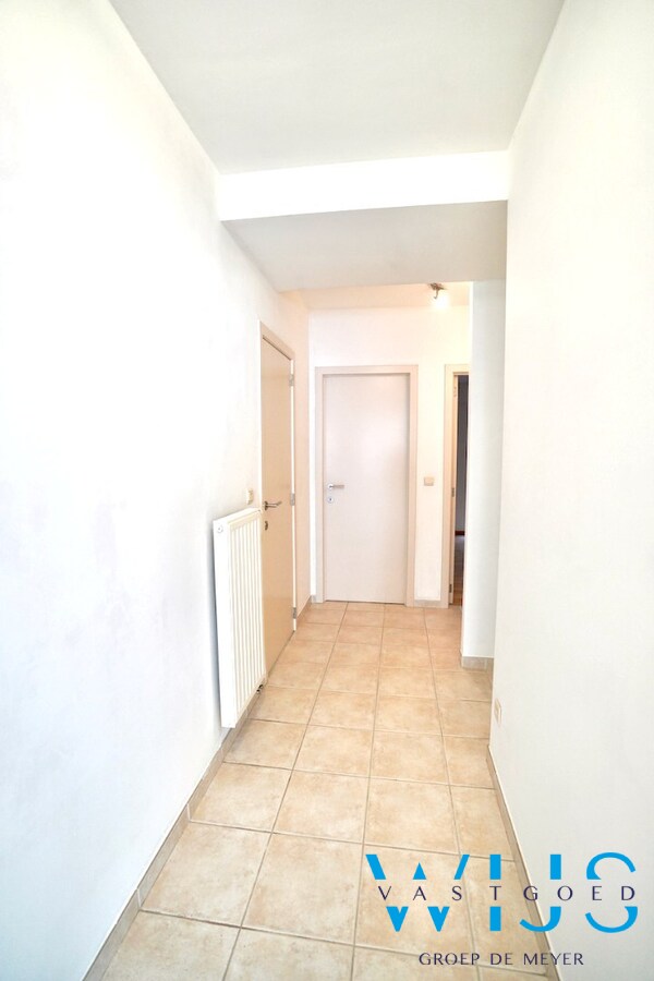 Gelijkvloers appartement met ruim terras in het centrum Ertvelde ! 