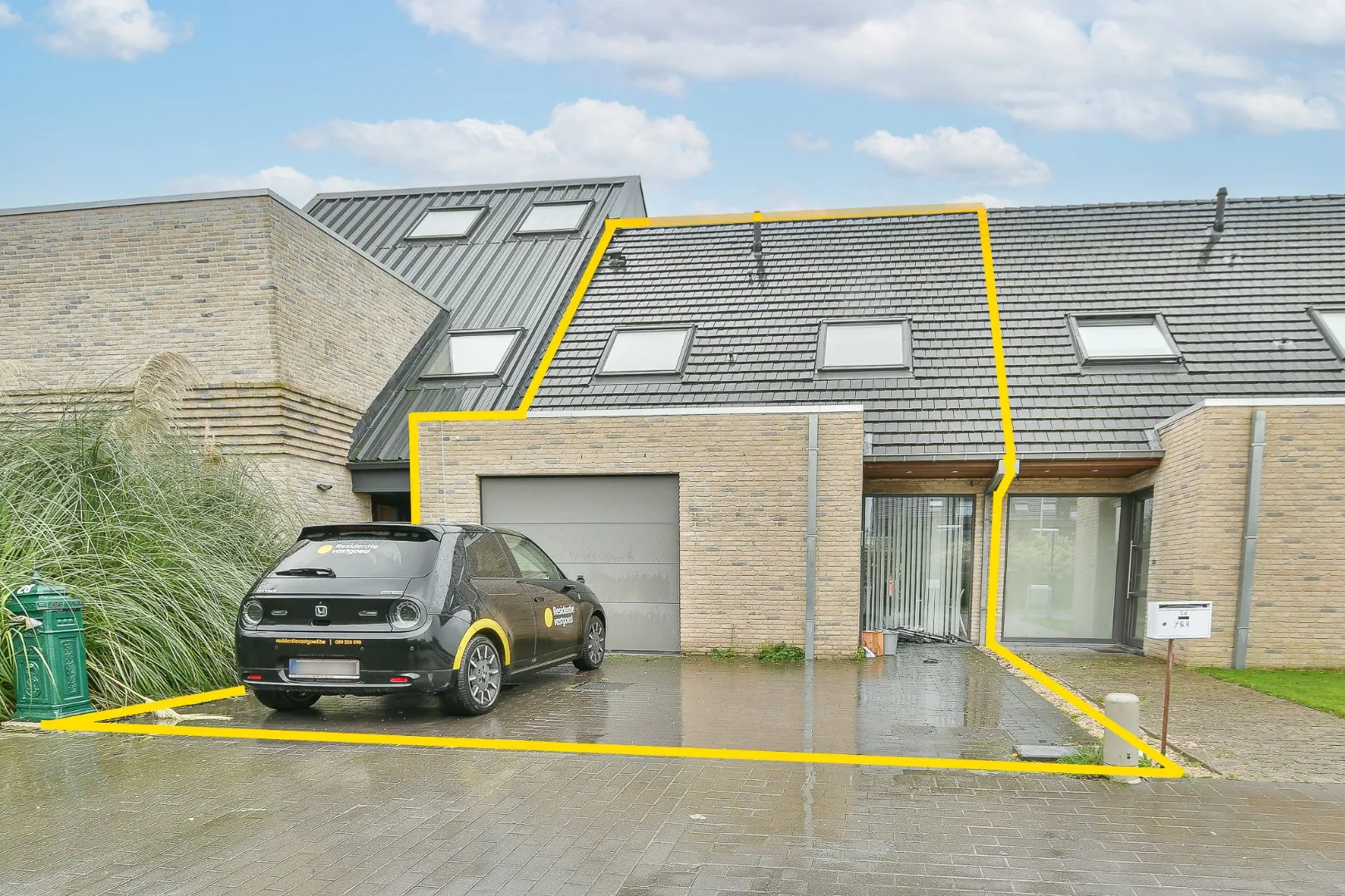 Nieuwbouwwoning met 3 slaapkamers en garage te huur in Bredene dorp