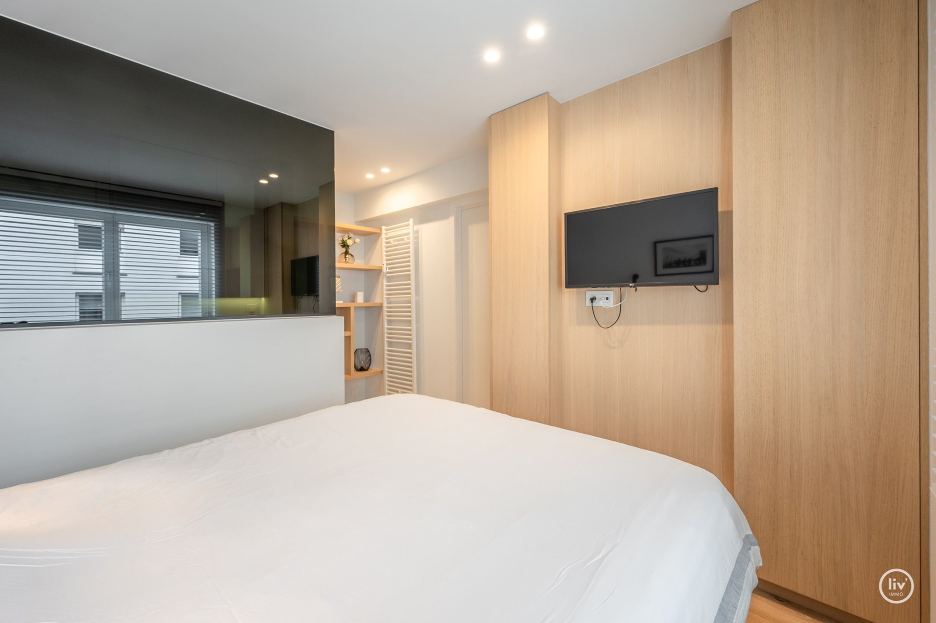 Modern gerenoveerd 1 slaapkamer appartement gelegen in het centrum van Knokke. 