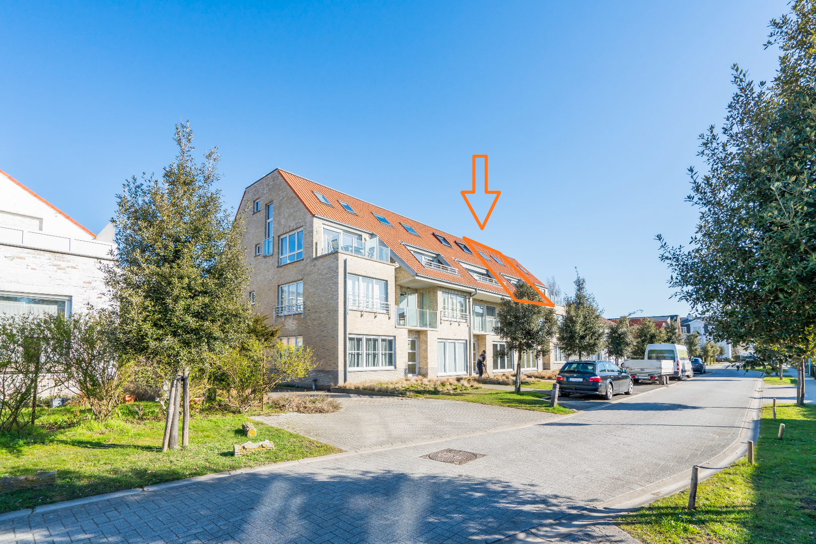 Duplex-appartement met 3 slaapkamers 