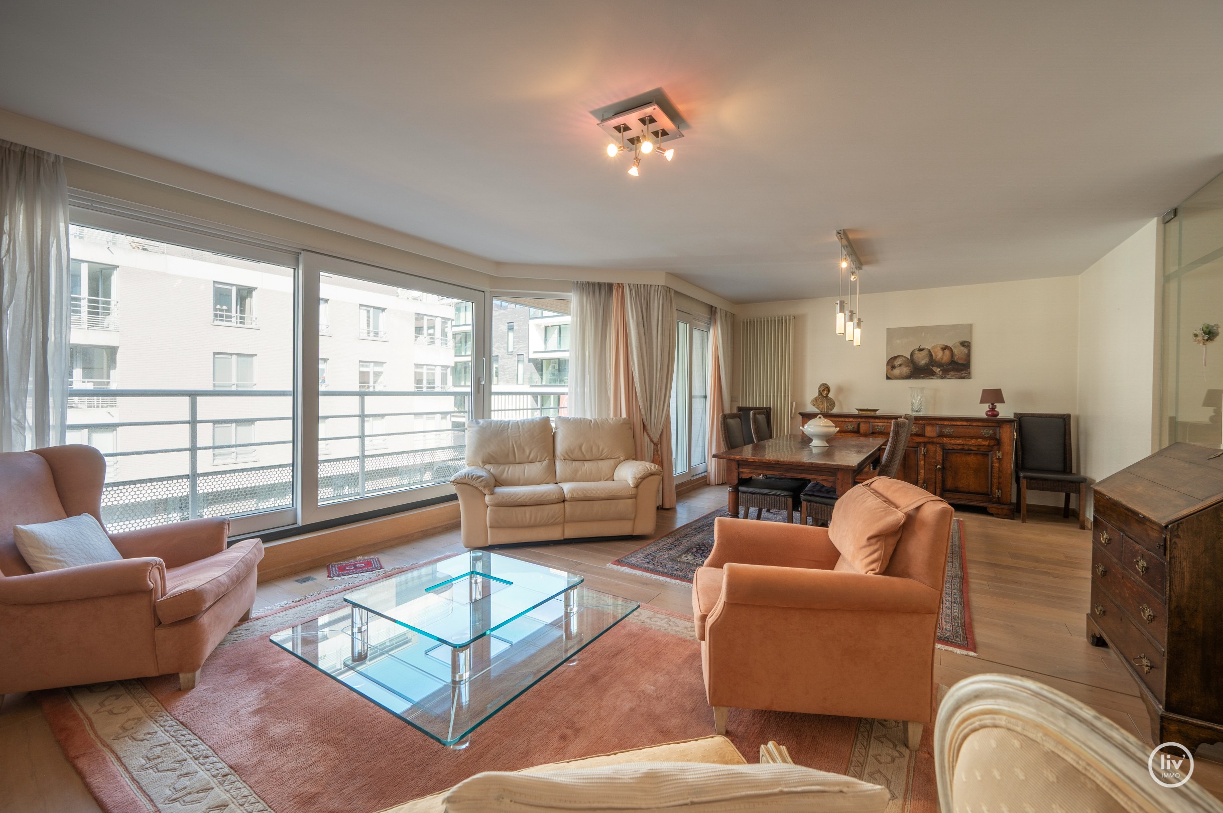 Appartement spacieux et large situé au centre de Knokke 