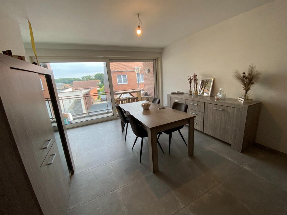 Nieuwbouw appartement met garage in centrum Houthulst 