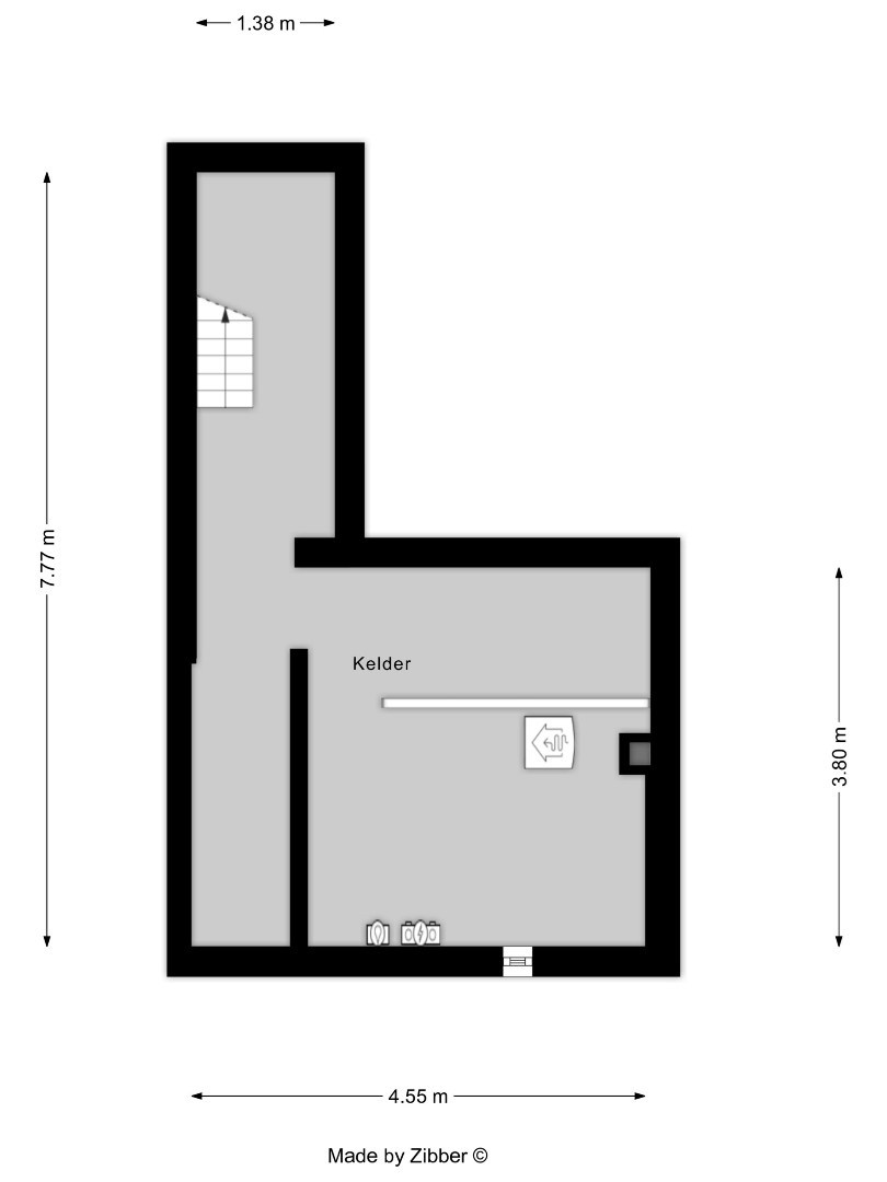 Ruime stadswoning met achteruitgang via Janseniusstraat met 4 slaapkamers, garage en tuin te Leuven- EPC 239kwh/m2 