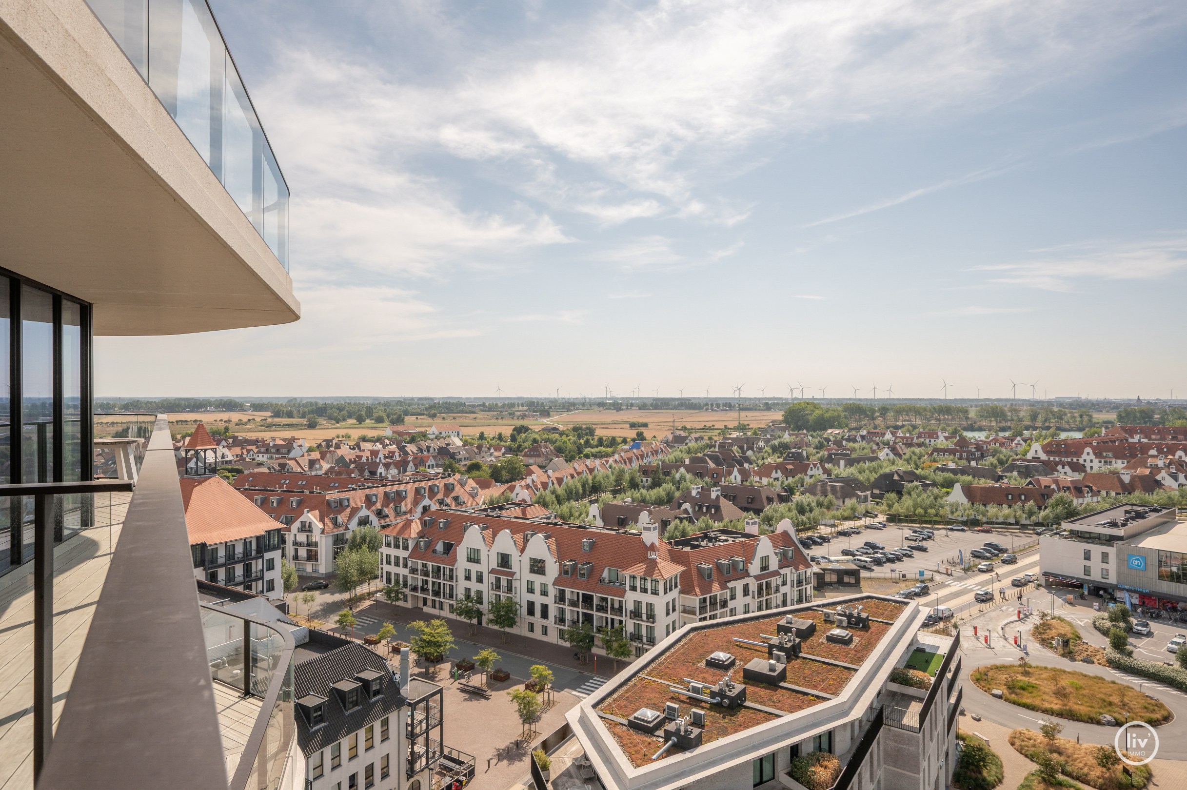 Appartement exclusif de nouvelle construction avec vue panoramique dans la résidence The Tower - Duinenwater, Knokke 