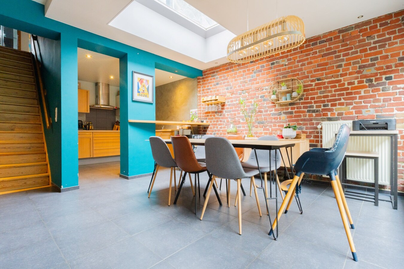 Maison atypique avec jardin et garage, COUP DE COEUR !! 