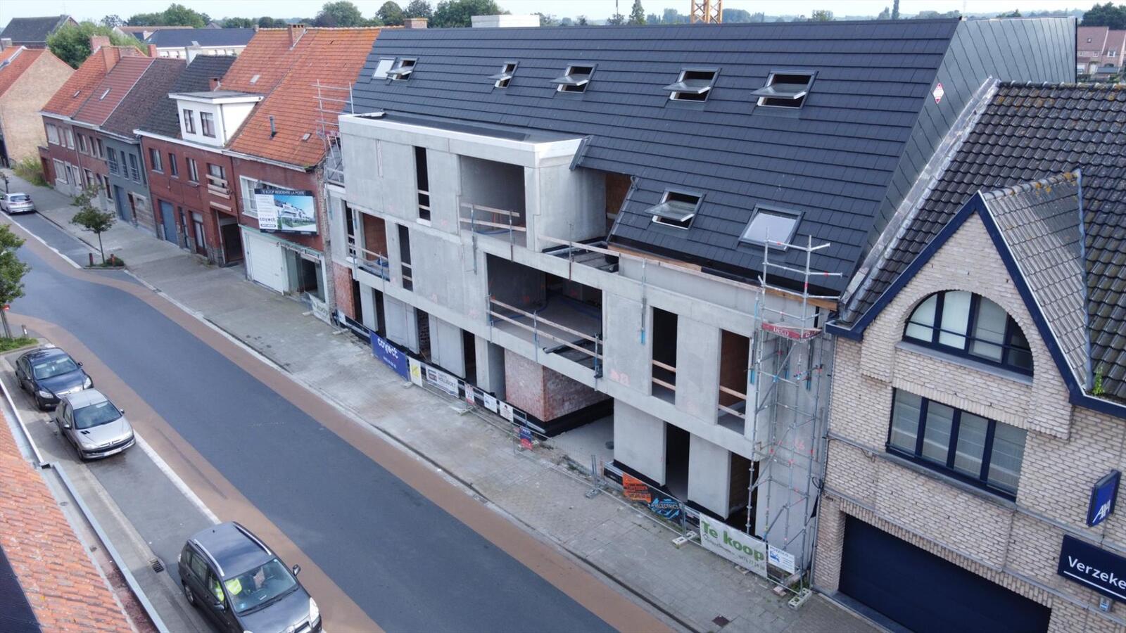 Uniek nieuwbouw appartement met 2 slaapkamers en veel zonlicht te Eernegem 