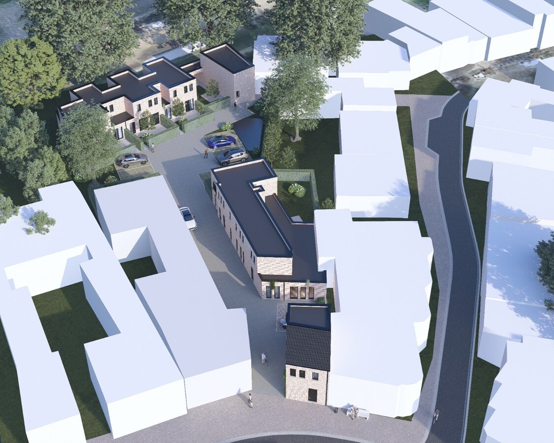 Bijna Energie Neutrale dorpswoning met 2 terrassen in het centrum van Stokkem! 