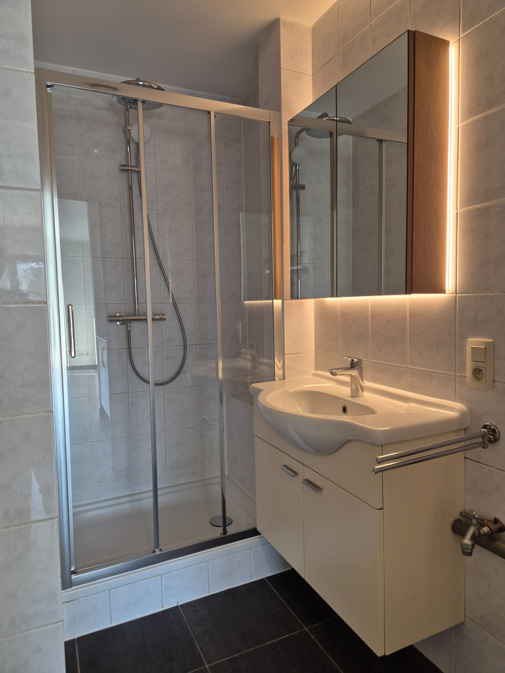 Gelijkvloers appartement met 1 slaapkamer en terras 