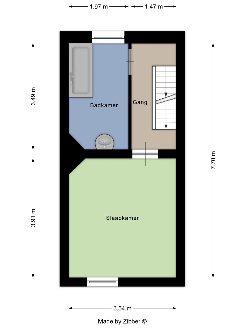 Centraal gelegen rijwoning in Kessel-Lo met parking - EPC 246 kwh/m² 