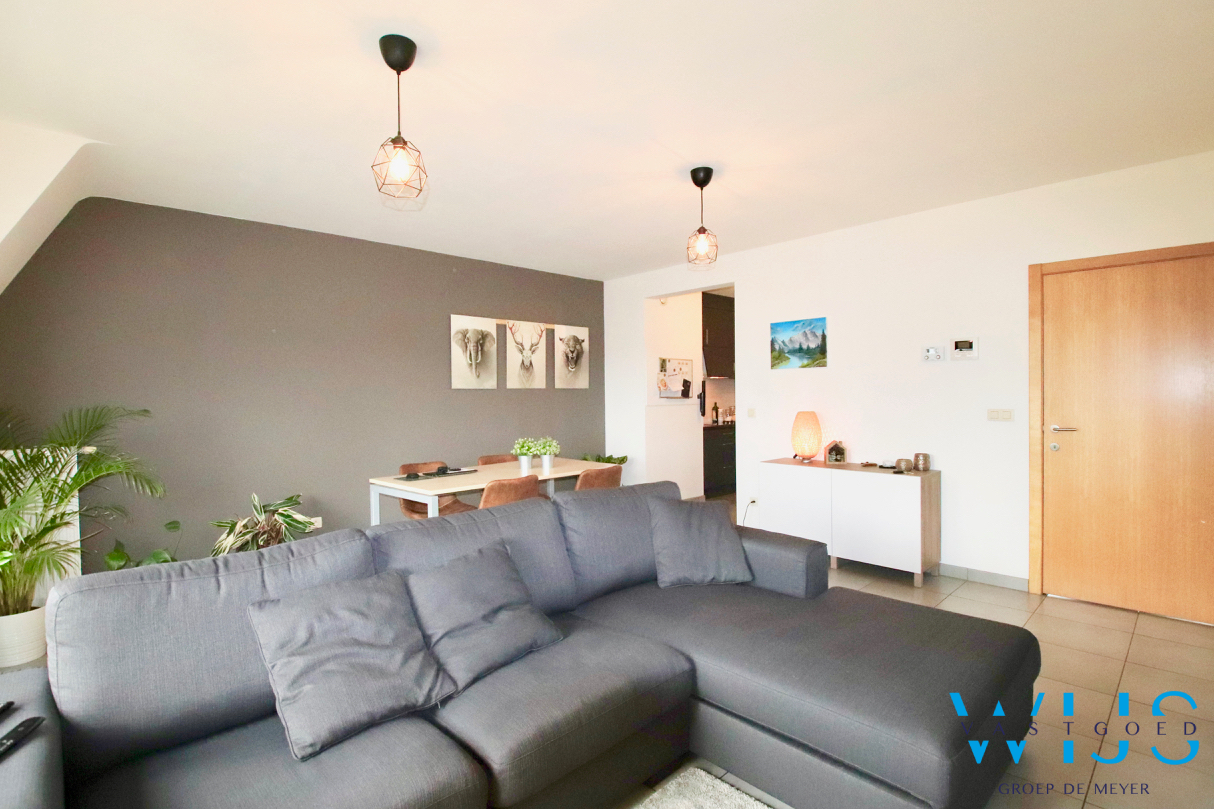 Leuk 2 slaapkamerappartement met staanplaats te ERTVELDE / RIEME ! 