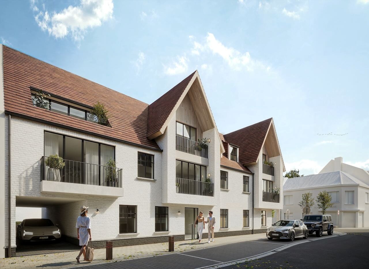 Zeer groot 2-slaapkamerappartement in Villa Grace – met ruime praktische zolderruimte én leuk terrasje, Dorpsstraat 