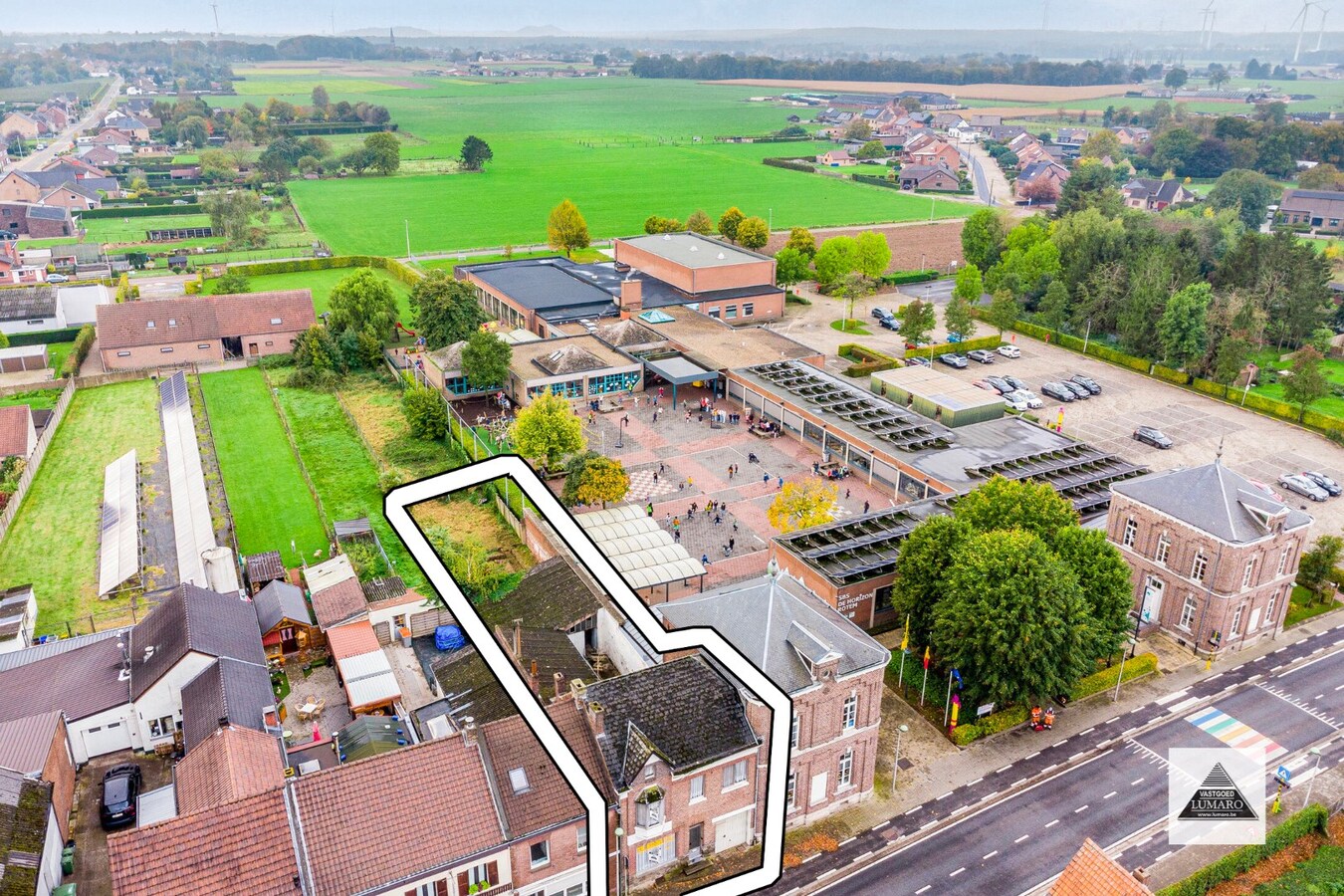 Centrum Rotem: woning met 4 slaapkamers, garage, tuin. 