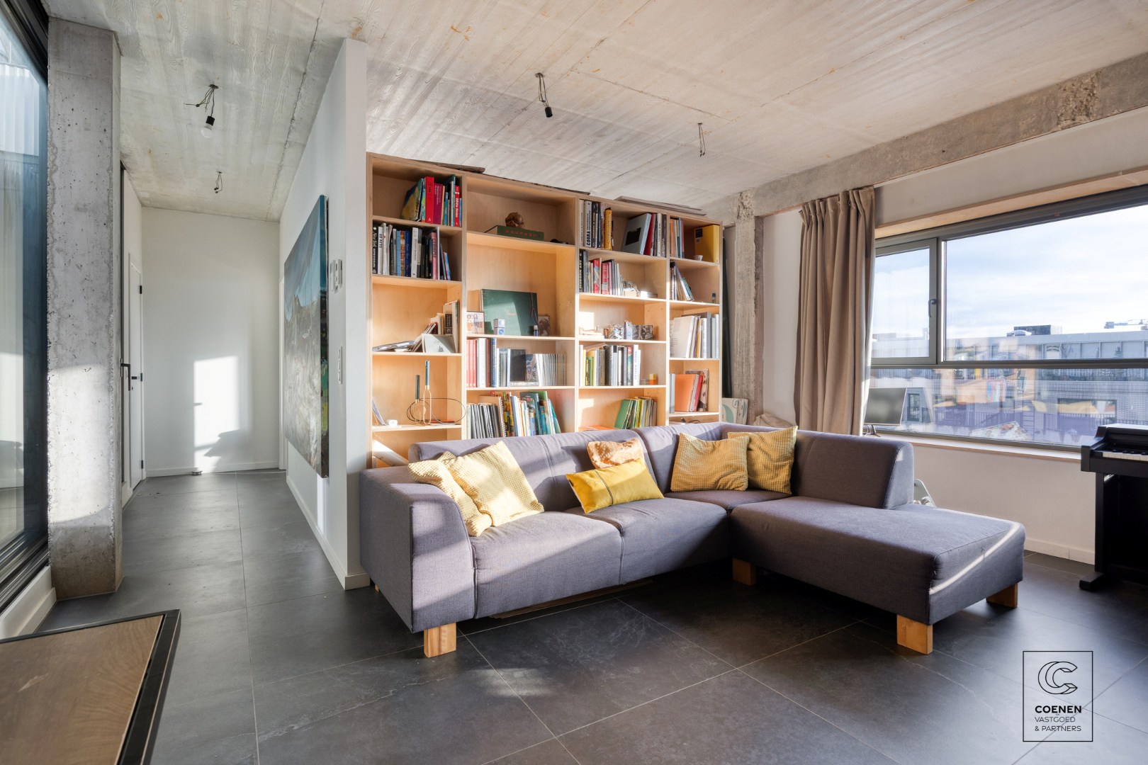 Prachtige loft van 85 m² in het historisch project "Koffienatie" te Antwerpen! 