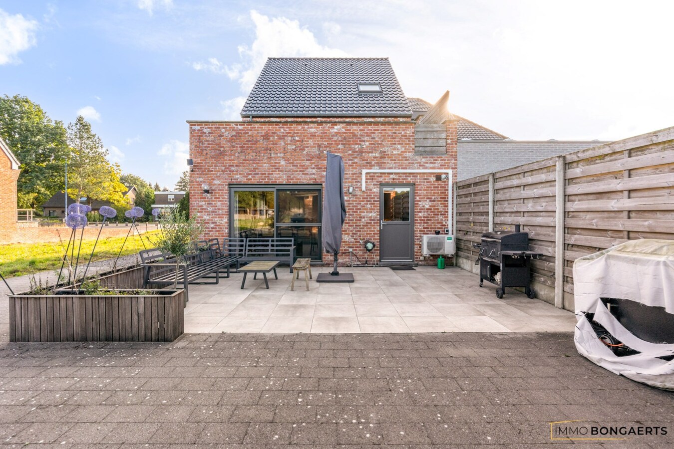 Gelijkvloers appartement met 2 slaapkamers 