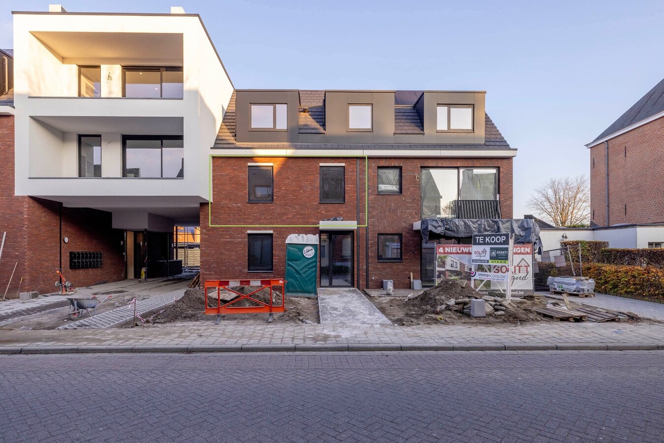 Nieuwbouwappartement met 2 slaapkamers - toplocatie 