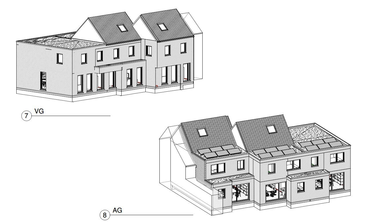Nieuwbouwwoning te Eine. 