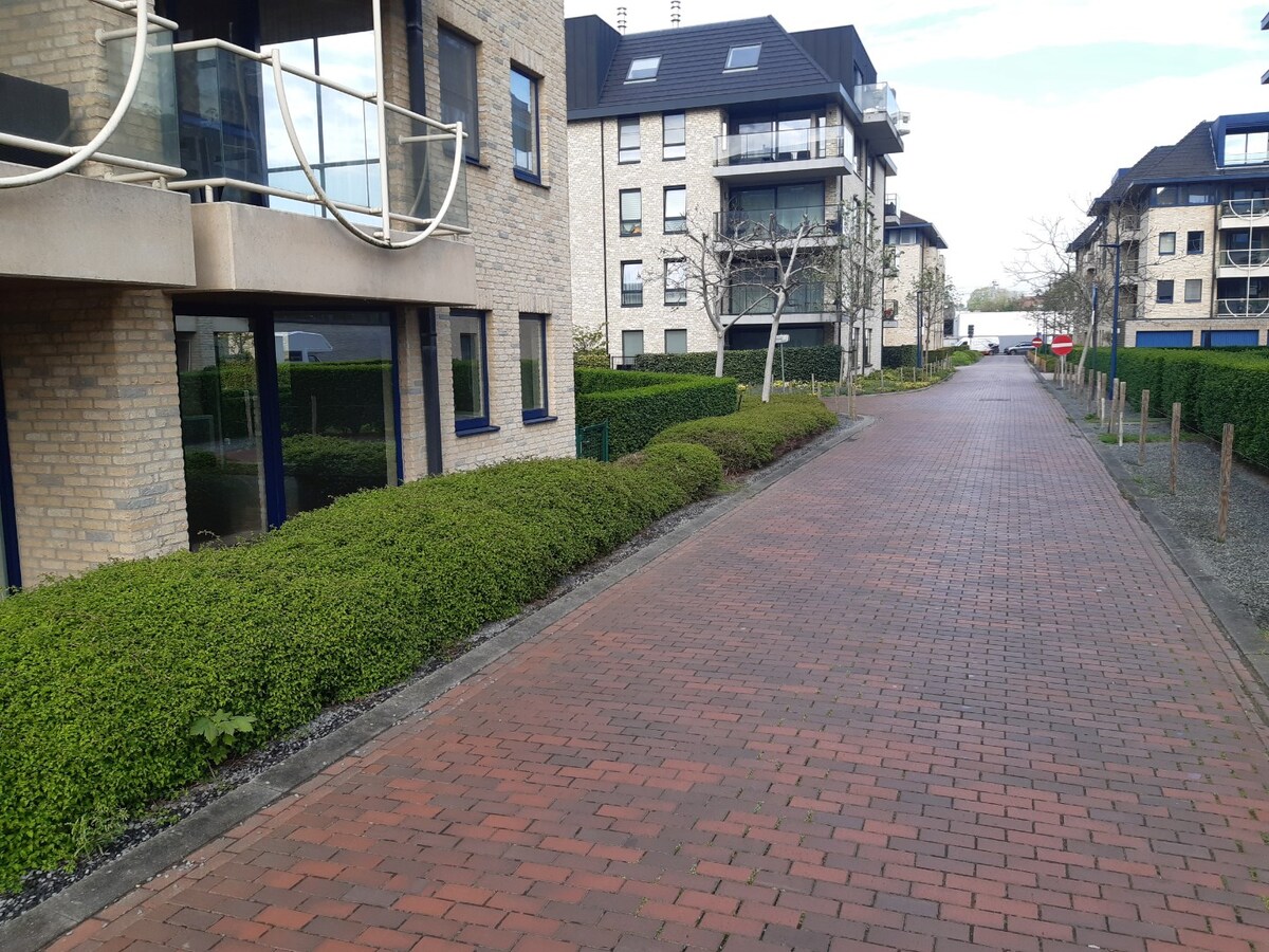 Aangename studio nabij Station (in t groen met terras). 