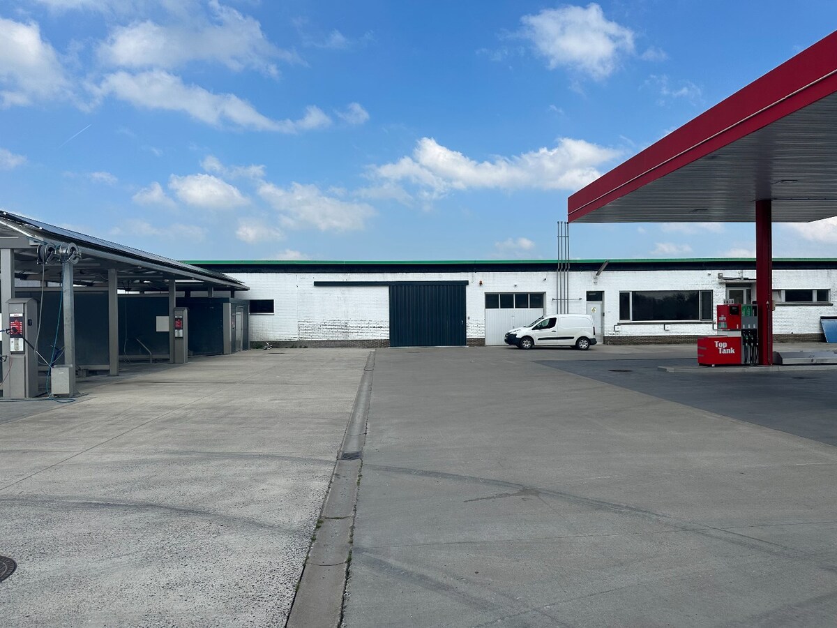 Werkplaats op het industriepark van Houthulst 