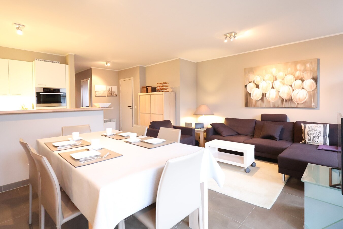 App. mit 2 Schlafzimmer 