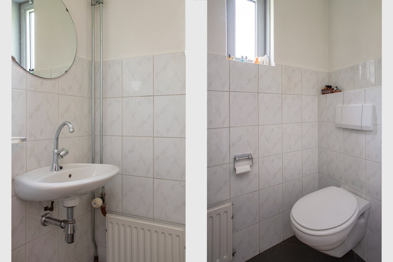 Vrijstaande degelijk gebouwde woning met inpandige dubbele garage. 