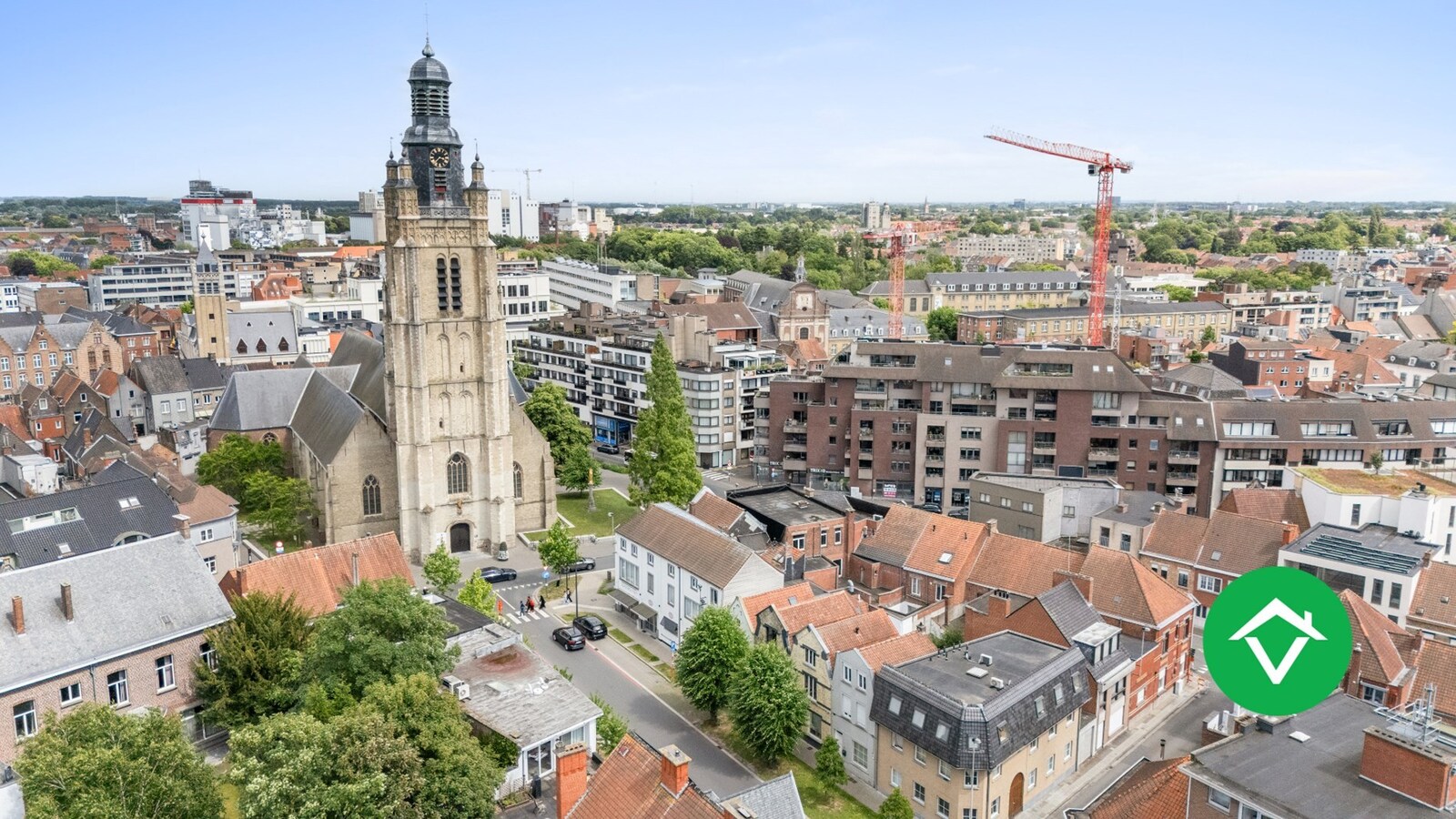 Gerenoveerde woning met 3 slaapkamers en stadstuin in hartje Roeselare 