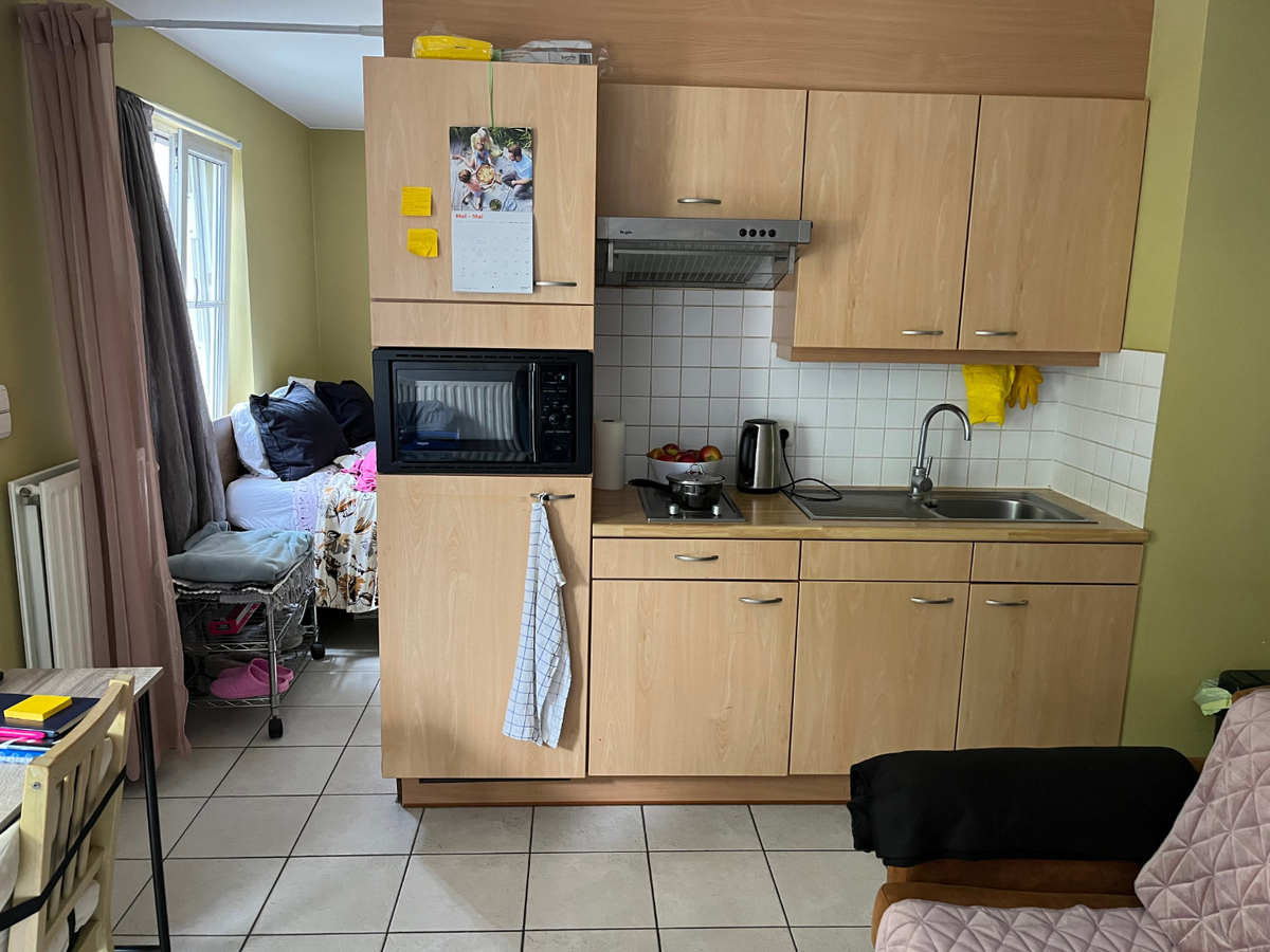 Praktische studio/appartement in centrum Oudenaarde. 