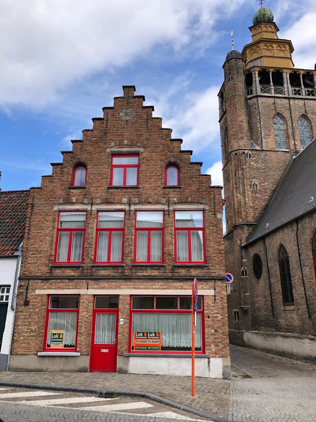 Gelijkvloers appartement met 1 slaapkamer 