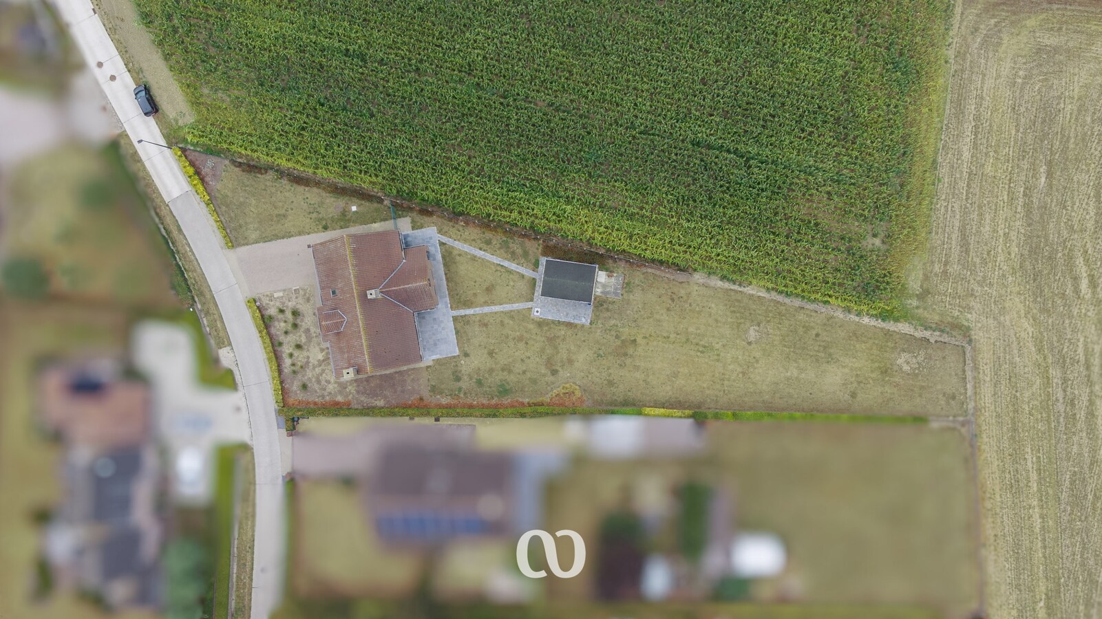 Prachtig gelegen woning met fantastisch uitzicht in Mullem 